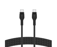 Belkin USB-C - USB-C 2.0 Braided Silicone 1m Black - 733234 - zdjęcie 5